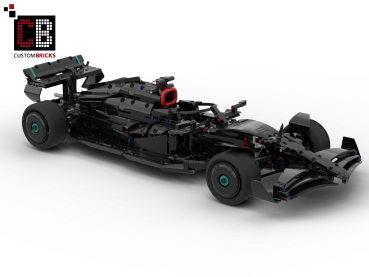 Custom 42171 RC Umbauanleitung F1 Rennauto schwarz